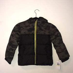 Gently used Boys Michael Kors Camo Puffy Jacket